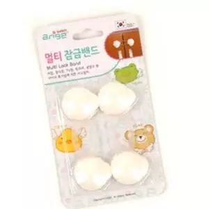 장식장잠금장치 아기안전잠금장치 서랍잠금장치 앙쥬 2P 1개입