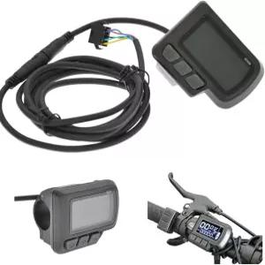 자전거 컴퓨터 방수 LCD 화면 속도계 EN06 디스플레이 스마트 전기 스쿠터 브러시리스 컨트롤러 키트