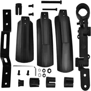 쿨라인 팻 바이크 펜더 머드가드 세트 프론트 백 리어 타이어 키트 야외 자전거용 퀵 릴리스 산악