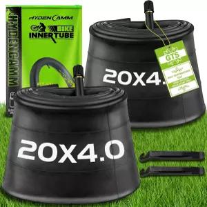 2/4 팩 20 /26 x 4.0 뚱뚱한 타이어 튜브 3.5/4.0 전기 자전거 AV 32mm 슈레이더 밸브 2개의 레버 /26인치