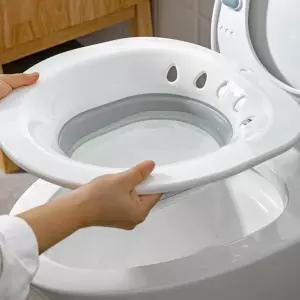 접이식 좌욕기 가정용 좌욕 임산부 좌욕대야 치질 변비 온욕 폴딩 좌욕기 변기 M11045