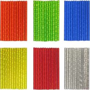 슈디이어 72피스 자전거 스포크 리플렉터 360 야간 주행 시 오토바이 안전 경고 및 DIY 장식에 적합합니다