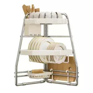 코너 선반 건조대 수납장 거치대 정리 수세미 모서리 바구니