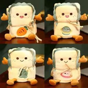 귀여운 식빵 무릎담요 겨울담요 4종 담요 캐릭터무릎담요 캐릭터담요