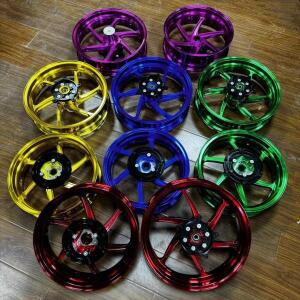 오토바이 14 15 인치 휠 드럼 알루미늄 합금 주조 Yamaha XMAX300 레이싱 휠에