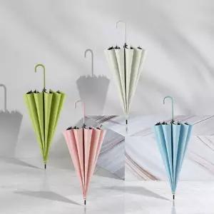 자동 암막 장마 장우양산 롱핸들 패션 모던 큰