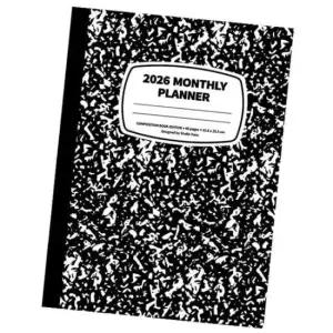 [문구/오피스] 월간 날짜형 1P 다이어리 모던 정리용 플래너 스케줄