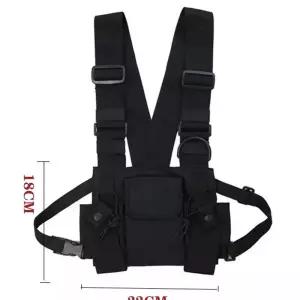 워키토키 멀티포켓 전투 밀리터리 조끼