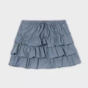 [백화점 홈쇼핑 정품] 후아유 [여성] Shambray Wrap Skirt WHWHG2483F