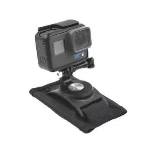 [에이치플러스몰]SMJ 액션캠 백팩 스트랩 마운트 숄더 360도 회전