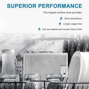 범용 렌즈 후드 덮개A55X-W10169961A 스테인리스 후드 필터 월풀, 모델용 3팩