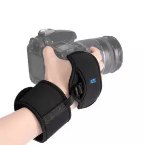 PULUZ PU224 카메라 손떨림방지 핸드와이드 더블 그립 손목아대 보호홀더