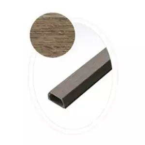 [셀러에이드]전선쫄대 pvc몰딩졸대 커버 무늬목전선보호관12mm 2개