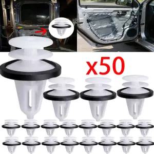 10-50X 자동차 도어 트림 패널 리테이너 클립 포드 C-Max 엣지 이스케이프 익스플로러 F-150 머스탱 포커스