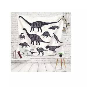 공룡 패브릭 포스터 가림막 커튼 가리개 커텐 바란스 가림천 천포스터