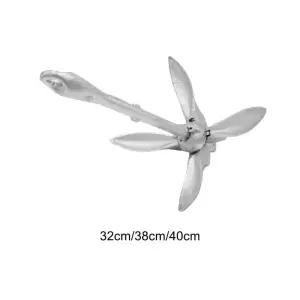 접이식 보트 앵커 액세서리 카누용 탄소강 견고한 기어 소형 선박 수상 스키