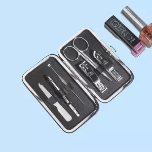 손톱깎이 TS-399VC BLACK 네일케어세트 큐티클니퍼 손톱파일 발톱깎이 케이스 정리 도구