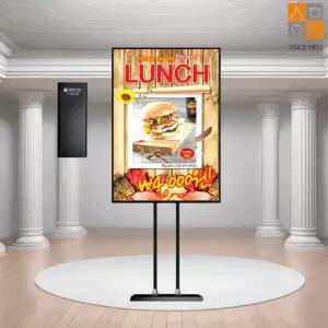 국내산 고급 배터리 충전식 A1 LED 라이트패널 스탠드 세미나 워크숍 입구간판