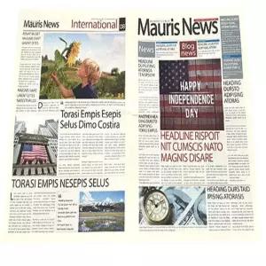 영문신문 빈티지 영자신문소품 영문페이퍼 감성촬영 B