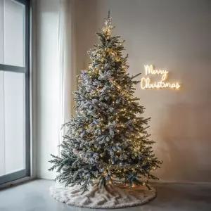 스노우트리 크리스마스 인테리어 소품 장식 미니트리 하얀트리 데코 성탄절 트리꾸미기