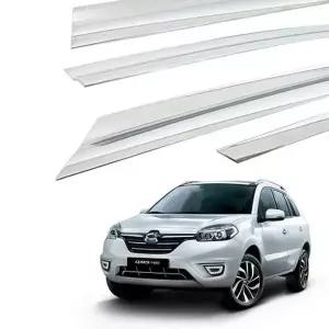 [콩심팥심]QM5 크롬 썬바이저 차량용 윈도우 창문 진흥 4P