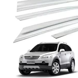 [콩심팥심]윈스톰 크롬 썬바이저 차량용 윈도우 창문 진흥 4P