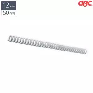 포유박스 GBC 제본용 플라스틱 클릭링 12MM 50개입 흰색