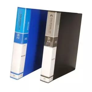 칼라 3공 D링 바인더 A4 3cm 흑색 1P 문서 서류 펜시 학생화일 문서화일