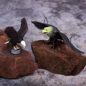 독수리 모형 새 조류 허수아비 ?기 허수아비 야생