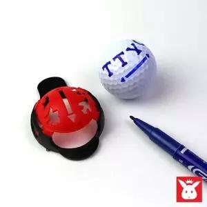 [JH41P656_53DC]골프공 이니셜 라이너 선긋기 볼마크 필드 (32240066A)