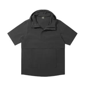 랜더스 데일리 여름 스판 반팔 아노락 블랙 반티사이트 축구복 축구 학생용반티 축구의류 노멀베이직 반티