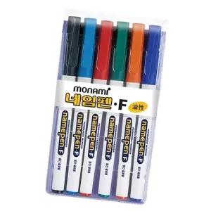 모나미 네임펜 6색 1세트 필기도구 문구 학용품펜시