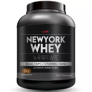 헬스보충제 뉴욕웨이 WPC 초코맛 단백질보충제 2kg