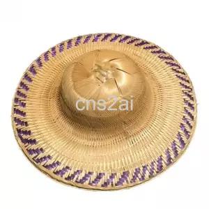  모자 밀짚 베트남 실외용 자외선 버킷햇 농부 남자 무협