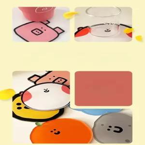 J2K 아크릴 컵받침 티코스터 컵받침대 코스터 홀더 주방 홈카페