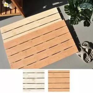 영업용현관매트 태즈컴퍼니 우드타일 다용도발판 일반형5줄 컬러모음