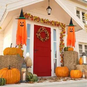 [콩심팥심](헨리제이에스) 할로윈 펌킨 고스트 모자 유령 호박