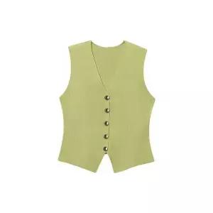 치마 여성용 니트 러블리 조끼 다올1