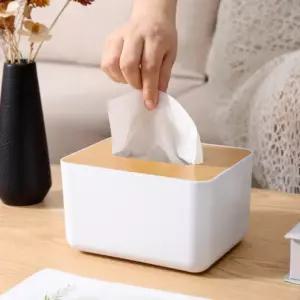 우드 휴지케이스 업소용 가정용 티슈케이스 물티슈 케이스 냅킨 티슈커버 중형