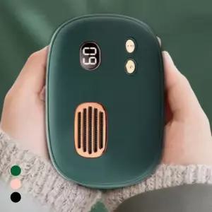 레트로 충전식 손난로 보조배터리 5000mAh 전자 핫팩