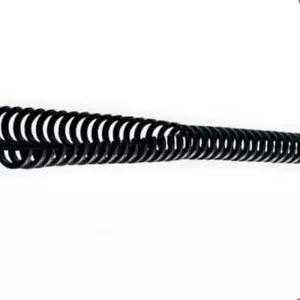 GBC 제본용 플라스틱 클릭링 16mm 50개입 검정 노트 부속 다이어리 연결