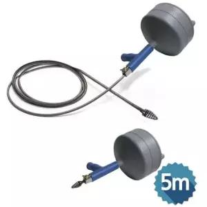 하수관관통기 삼정 하수관 관통기 뚜러뻥 스프링 청소기 5m