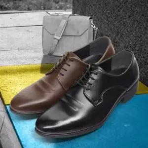 남성스웨이드로퍼 빅사이즈 정장 키높이 구두 직장인 국산 레이스업st