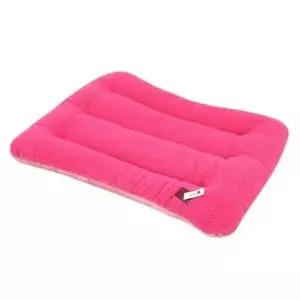 [반려] 쿠션 켄넬 1P 사각 방석 강아지 포근한 핑크 대형
