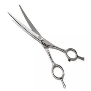 [반려] 강아지 7인치 가위 커브 미용 고급형 1P 셀프미용