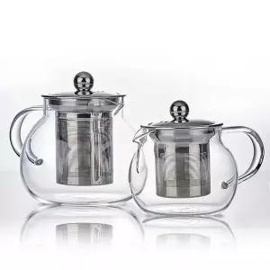 유리 티포트 차포트 T700 (700ml) 스텐필터 티메이커