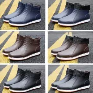 남성 기모부츠 3 기모장화 방한부츠 털장화 겨울부츠