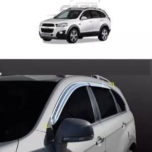 [골드스마일]캡티바 썬바이저 크롬 선바이저 윈도우 창문 빗물받이