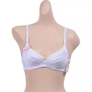 귀여운 초등 중등 여아 주니어 브라 3단계 A컵 학생