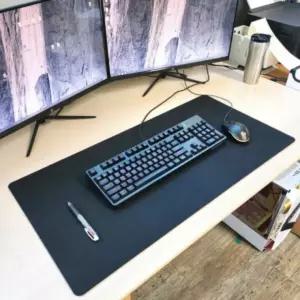 장패드 게이밍 마우스 키보드 블랙 데스크 책상
